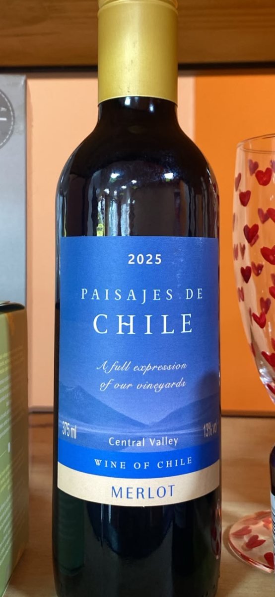 Vinho tinto 375 ml